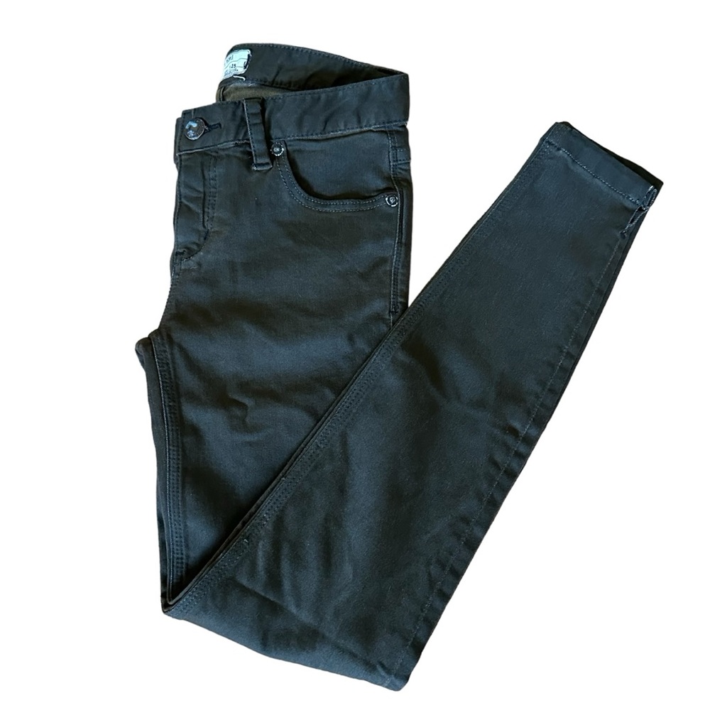 Free People Kids 5 Pocket Skinny Jeans Army Green Size 25